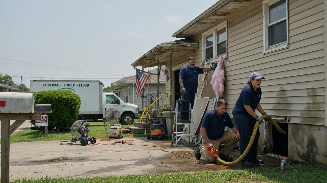 Water Damage Repair in Covington, PA near me